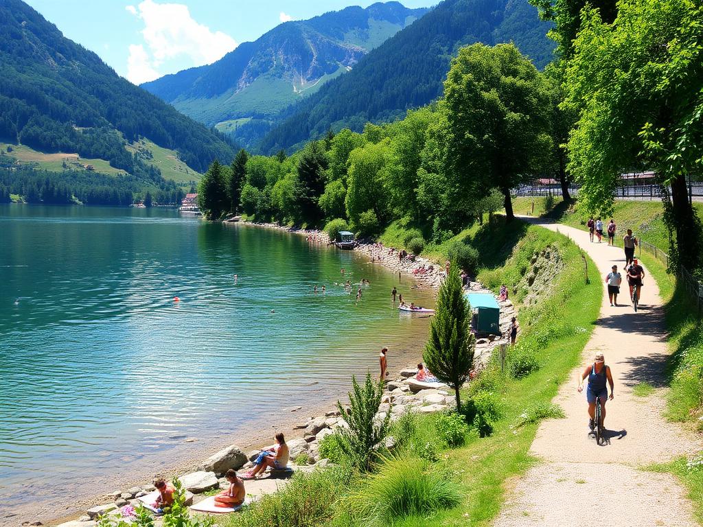 Strandbad Richterswil – Freizeit in Seeufer